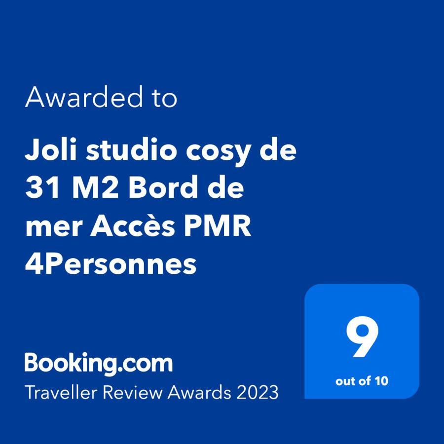 Joli studio cosy de 31 M2 Bord de mer Accès PMR 4Personnes La Ciotat Extérieur photo